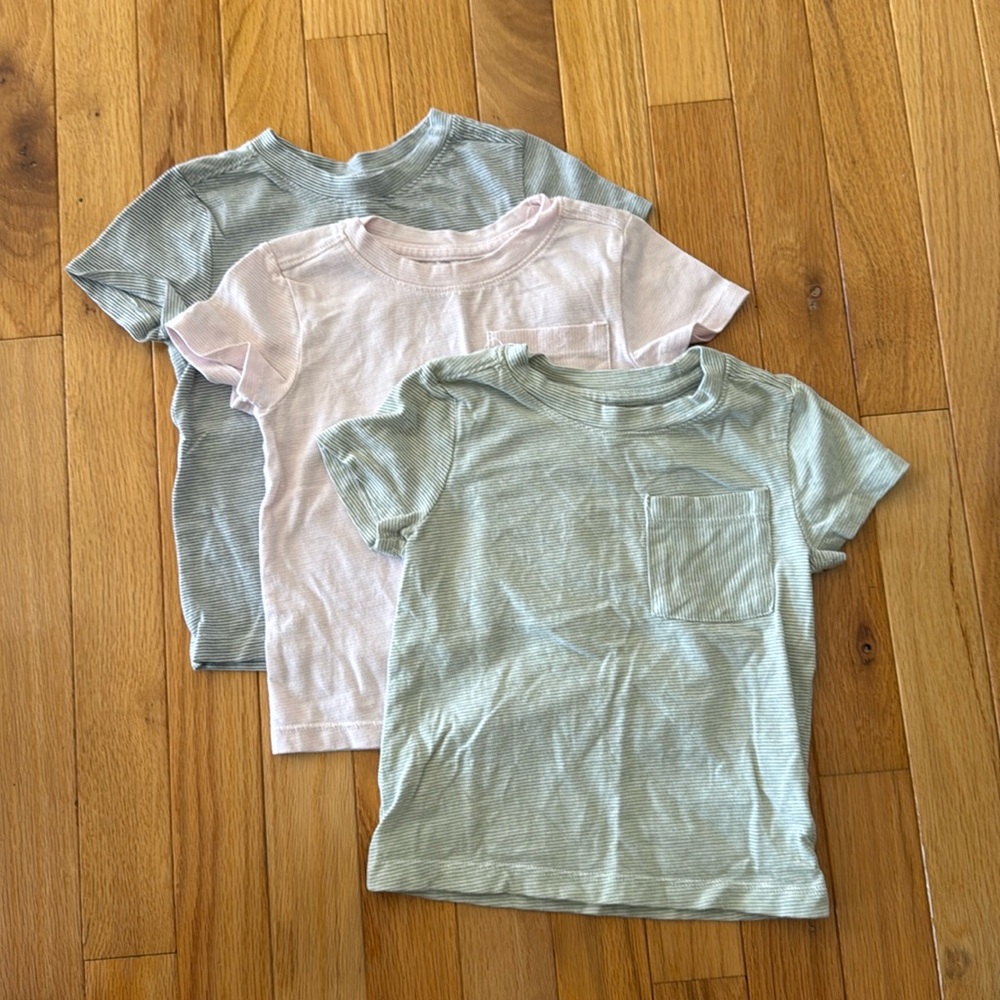 3 Striped T Shirts